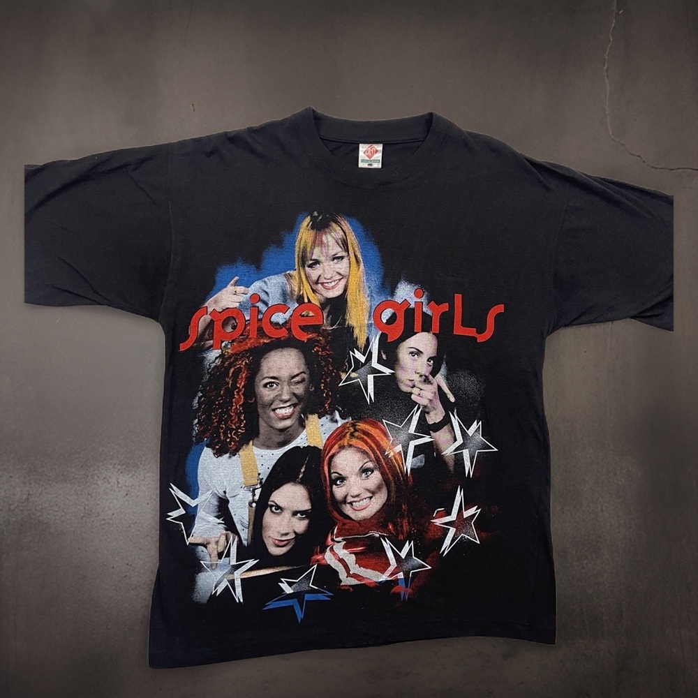 SPICE GIRLS "Madrid 1998 World Tour" Vintage T Shirt